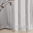MYSKY HOME 90 Inch Farmhouse Curtains - Image 6