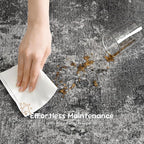 3x8 Black Rug Runners for Hallways Kitchen Runner Rug Non Slip Washable Black - Image 7