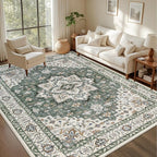 8x10 Area Rugs Living Room: Washable Rug - Image 3