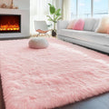 Pink Rugs for Girls Bedroom 4x6 Ft Cute Girls Room Decor Aesthetic Area Rug | by PAGISOFE