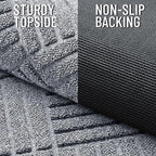 OLANLY Front Door Mat Outside Entrance 35x23, Waterproof Heavy-Duty Doormat | - Image 4
