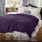 Bedsure Soft Full Size Fleece Blankets - Image 5