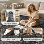 Schweek 2x3 Entryway Rug Washable Non Slip Rugs - Image 7