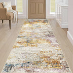 LOONGRUG Runner Rug 3x10 Washable Non-Slip Kitchen Neutral Modern Rug | - Image 4