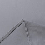 sancua Rectangle Tablecloth - 70 x 120 Inch - Stain and Wrinkle Resistant Washable Polyester Table Cloth, Decorative Fabric Table Cover for Dining Tables, Buffet Parties and Camping, Light Grey