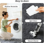 8x10 Area Rug Fluffy Shaggy Ultra Soft Faux Fur Non-Slip Machine Washable Carpet - Image 7