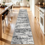 Washable Runner Rugs 3x10 Abstract Kitchen Runner Rug Non Slip Backing - Image 6