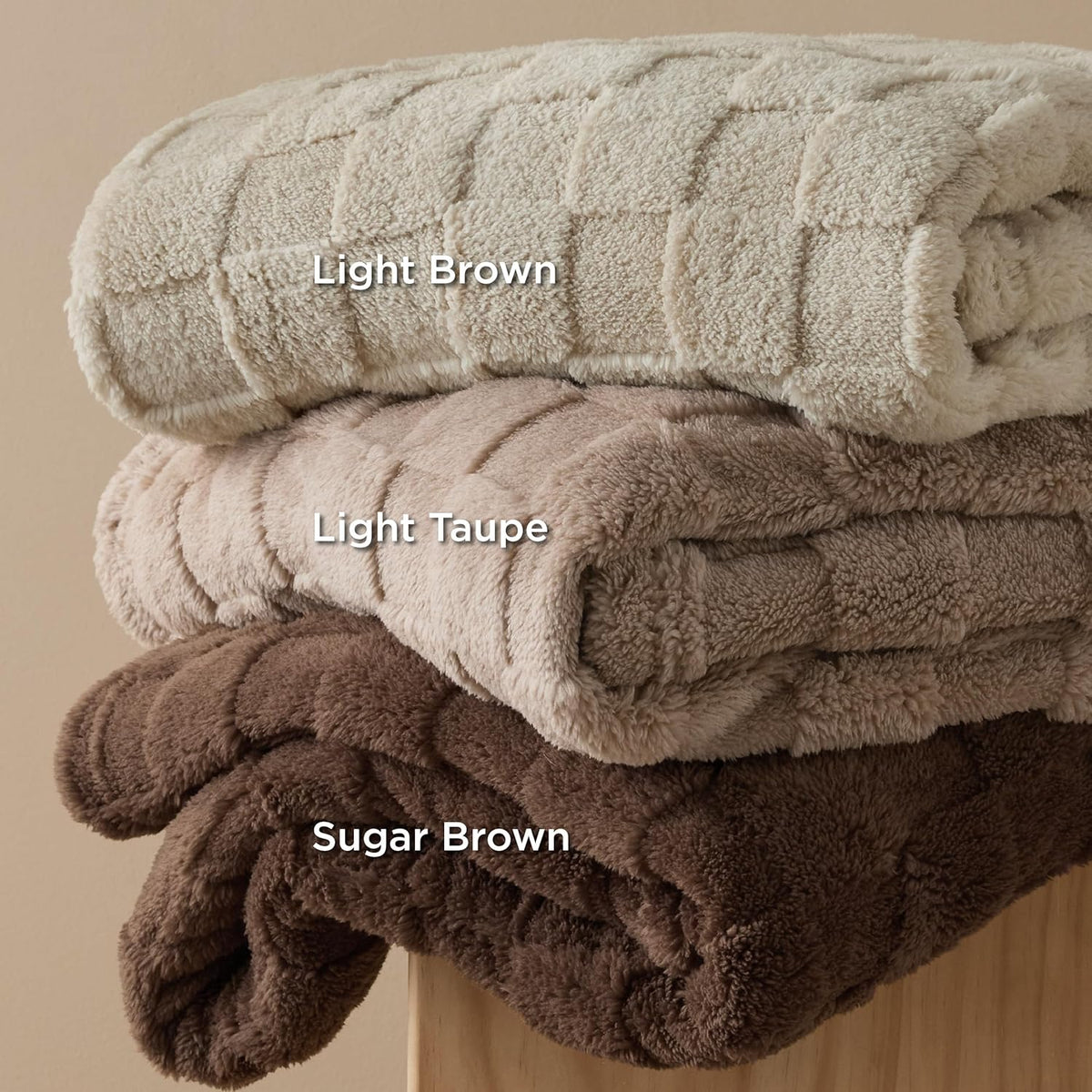Bedsure GentleSoft Twin Blanket for Bed Dark Brown - Super Soft Cozy Blankets for Women Men Girls, Cute Fuzzy Fleece Throws for Bedroom Couch, 60x80 Inches