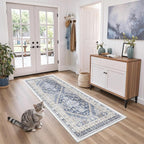 2x5 Rug Runners for Hallways Non Slip, Kitchen Rugs, Nursery Room, Soft Runner - Image 3