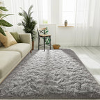 LOCHAS 4x6 Area Rugs Fluffy Living Room Carpets by LOCHAS