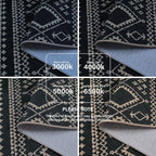 Lahome Boho Western Balcony Rug, Western Geometric Print Front Door Carpet - Image 6