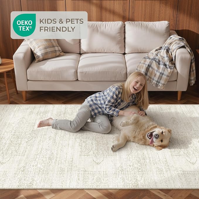 2x12 Runner Rug Non Slip, Washable Hallway Runner Rug, Laundry Room, Soft - Image 9