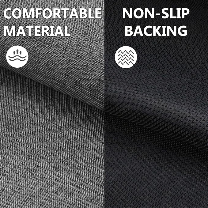 Ultra Thin Indoor Door Mat 17"x29", Non Slip Doormats, Absorbent Door Mat - Image 4
