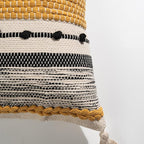Yellow Mustard Decorative Throw Pillow Cover 18x18 Square Boho Accent - Image 8