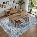 10x14 Area Rugs Living Room: Washable Vintage Rug - Image 4