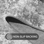 Ompaa Runner Rug for Hallways Kitchen Runner Rug Non Slip 2'6''x8' Washable - Image 5
