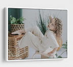 Personalized Custom Canvas Prints: Photo On Canvas (White, 12x18) Transform Your Photos into Stunning Framed Wall Art Digitally Printed Photo To Canvas Ideal for Home Decor, Gifts Keepsakes.