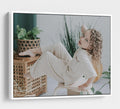 Personalized Custom Canvas Prints: Photo On Canvas (White, 20x20) Transform Your Photos into Stunning Framed Wall Art Digitally Printed Photo To Canvas Ideal for Home Decor, Gifts Keepsakes.