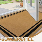 OLANLY Front Door Mat, Low Profile Doormat, Stain and Fade Resistant, - Image 5