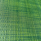 WAZAIGUR Placemats Set of 4 for Dining Table Heat-Resistant Washable Place Mats Woven Vinyl Kitchen Table Mats Easy to Clean,Hunter Green