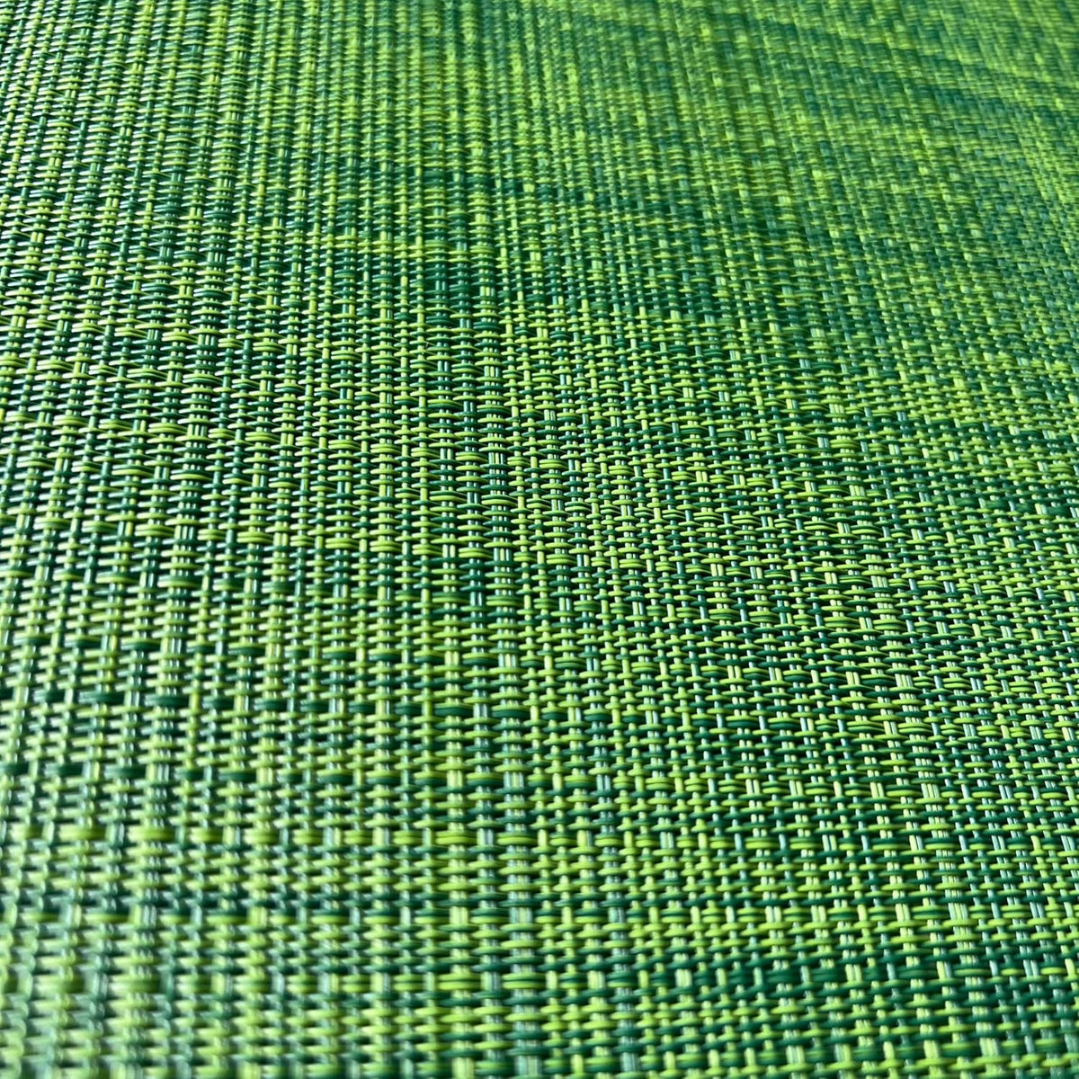 WAZAIGUR Placemats Set of 4 for Dining Table Heat-Resistant Washable Place Mats Woven Vinyl Kitchen Table Mats Easy to Clean,Hunter Green