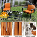 Sqodok Patio Cushion Cover 24x22 inch, Outdoor Seat Cushion Slip Cover - Image 4