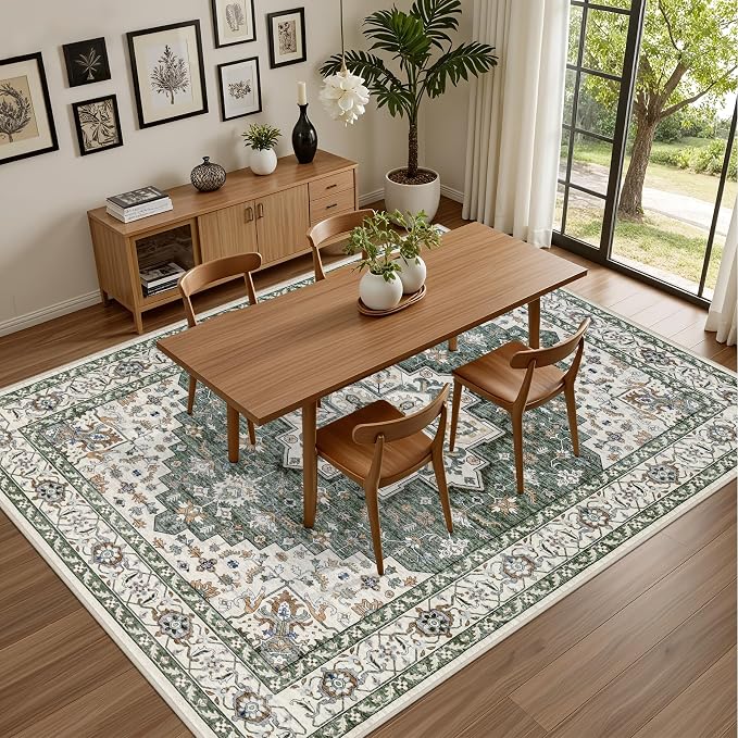 5x7 Area Rugs Living Room: Washable Rug - Image 5