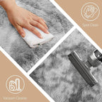 6x9 Area Rug Fluffy Shaggy Ultra Soft Faux Fur Non-Slip Machine Washable Carpet - Image 6