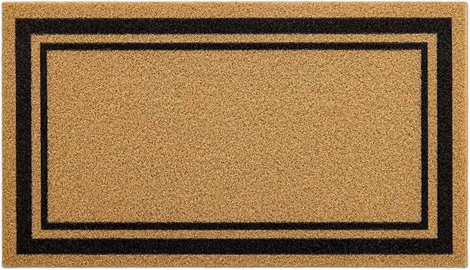 OLANLY Front Door Mat, Low Profile Doormat, Stain and Fade Resistant, - Image 2
