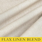 NICETOWN 100% Blackout Linen Curtains - Image 9