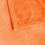 BEDELITE Fleece Blanket Soft Fall Twin Size Blanket Orange 60"x80" | Ultra Soft - Image 6