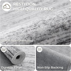 2x8 Runner Rug Non Slip, Washable Hallway Runner Rug, Nursery Room, Soft Runner - Image 7