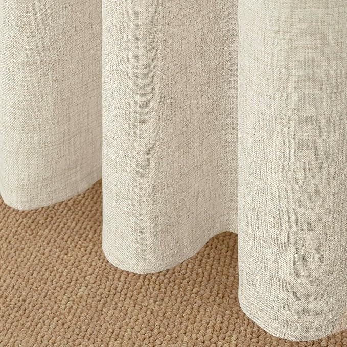 YoungsTex Linen Curtains 72 Inches Long - Image 8