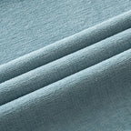 MIULEE Smoke Blue Chenille Couch Throw Pillow Covers, 16x16 | Set of 2 - Image 6