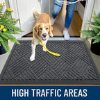 OLANLY Front Door Mat Outside Entrance 33x21, Waterproof Heavy-Duty Doormat | - Image 6
