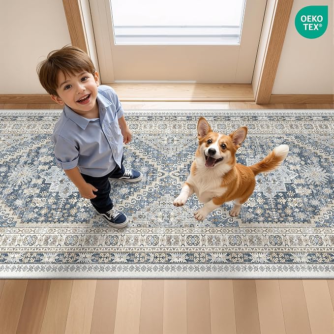 Kitchen Runner Rug Non Slip Washable Rugs 2.5x10, Carpet Runner - Image 9