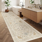 Madane Hallway Runner Rug 2'6''x10' Kitchen Runners Vintage, Soft Low Pile - Image 4