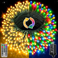 Ollny Christmas Lights, 131FT 400 LED Color Changing Christmas Tree Lights with 11 Modes Remote Control, Waterproof Outdoor Christmas Lights for Outside Indoor Patio Xmas Decorations