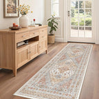 2x6 Runner Rug Non Slip, Washable Hallway Runner Rug, Nursery Room, Soft Runner - Image 3