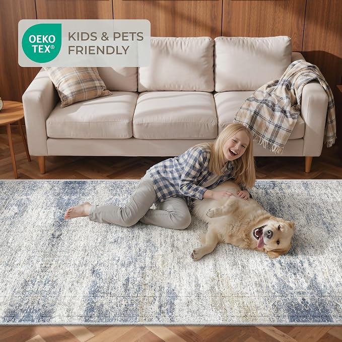 3x10 Runner Rug Non Slip, Washable Hallway Runner Rug, Laundry Room, Soft - Image 9