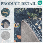 DUKINO 2x10 Kitchen Runner Rug, Soft Non Slip Animal Washable Rug, Non-Shedding - Image 4