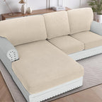H.VERSAILTEX 2025 New Sectional Couch Covers 6 Pieces Stretch Sofa Covers by HVERSAILTEX