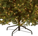 National Tree Company 'Feel Real' Pre-lit Artificial Christmas Tree | Includes Pre-strung White Lights and Stand | Jersey Fraser Fir Medium - 7.5 ft