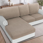 H.VERSAILTEX Backrest Cushion Covers Sectional Couch Back Cushion Covers by HVERSAILTEX