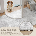 2x8 Runner Rug Non Slip, Washable Hallway Runner Rug, Nursery Room, Soft Runner - Image 6