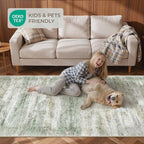 2x8 Runner Rug Non Slip, Washable Hallway Runner Rug, Nursery Room, Soft Runner - Image 9