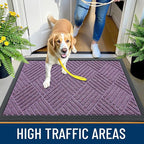 OLANLY Front Door Mat Outside Entrance 33x21, Waterproof Heavy-Duty Doormat | - Image 6