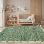 GarveeHome Scalloped Large 10x13 Rug - Image 2