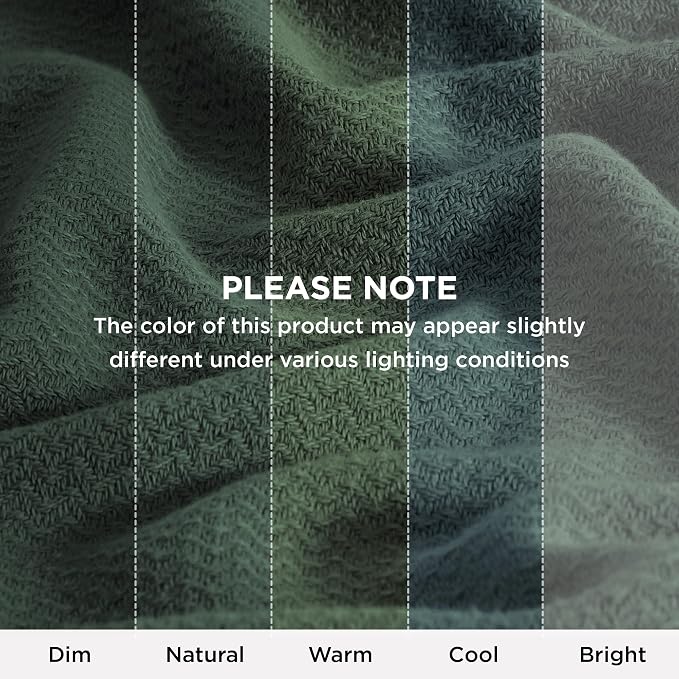 Bedsure GentleSoft 100% Cotton Blanket King Size - Image 8