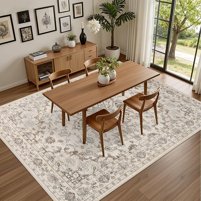 6x9 Area Rugs Living Room: Washable Rug - Image 5